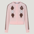 Women's Argyle-Pattern Sweater adidas