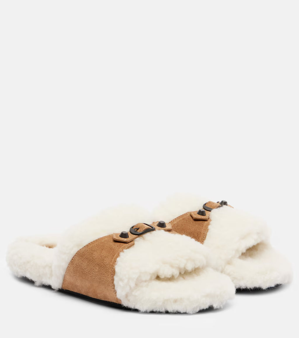 Balenciaga Suede slides