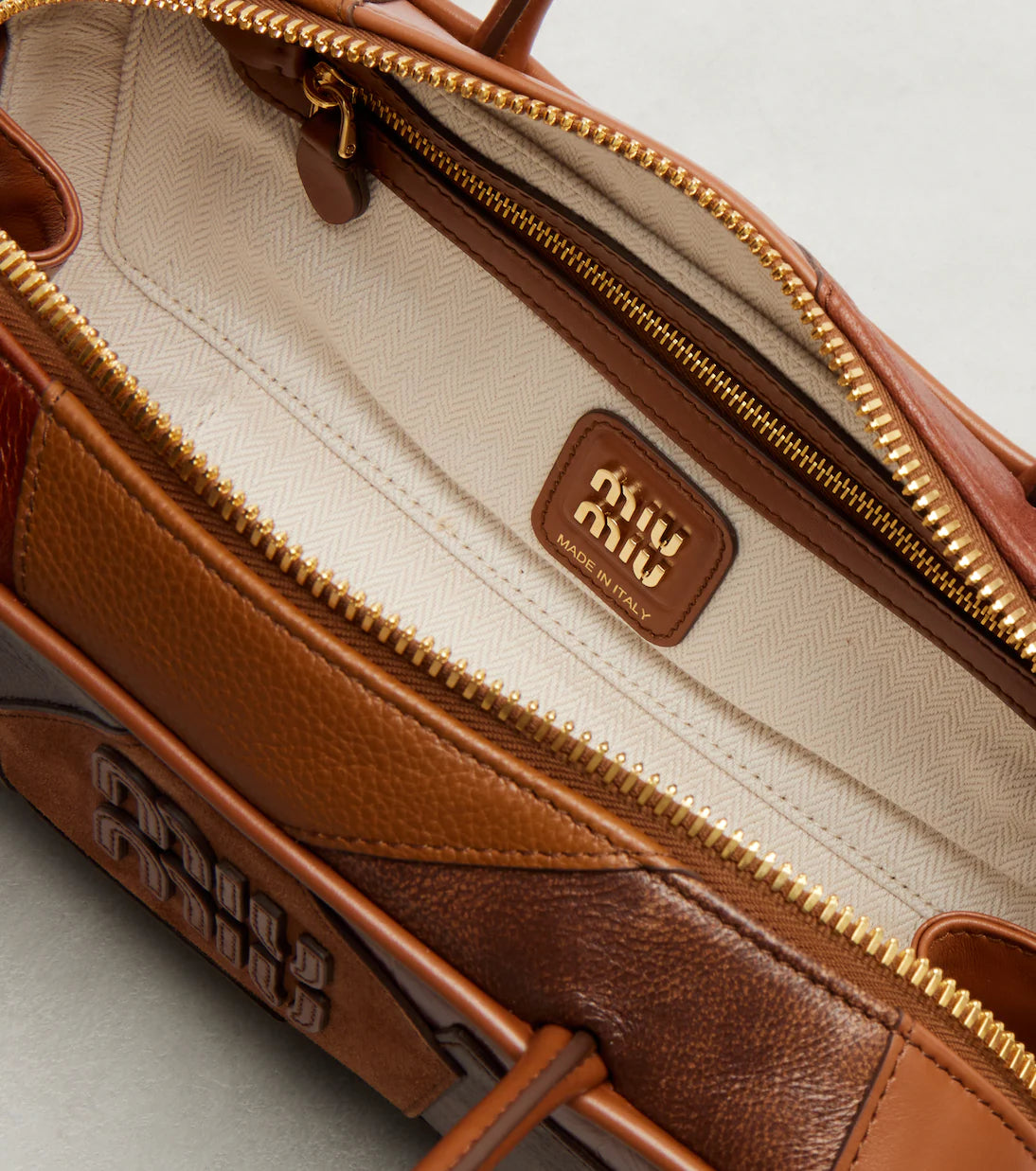 Miu Miu Beau Small leather top-handle bag