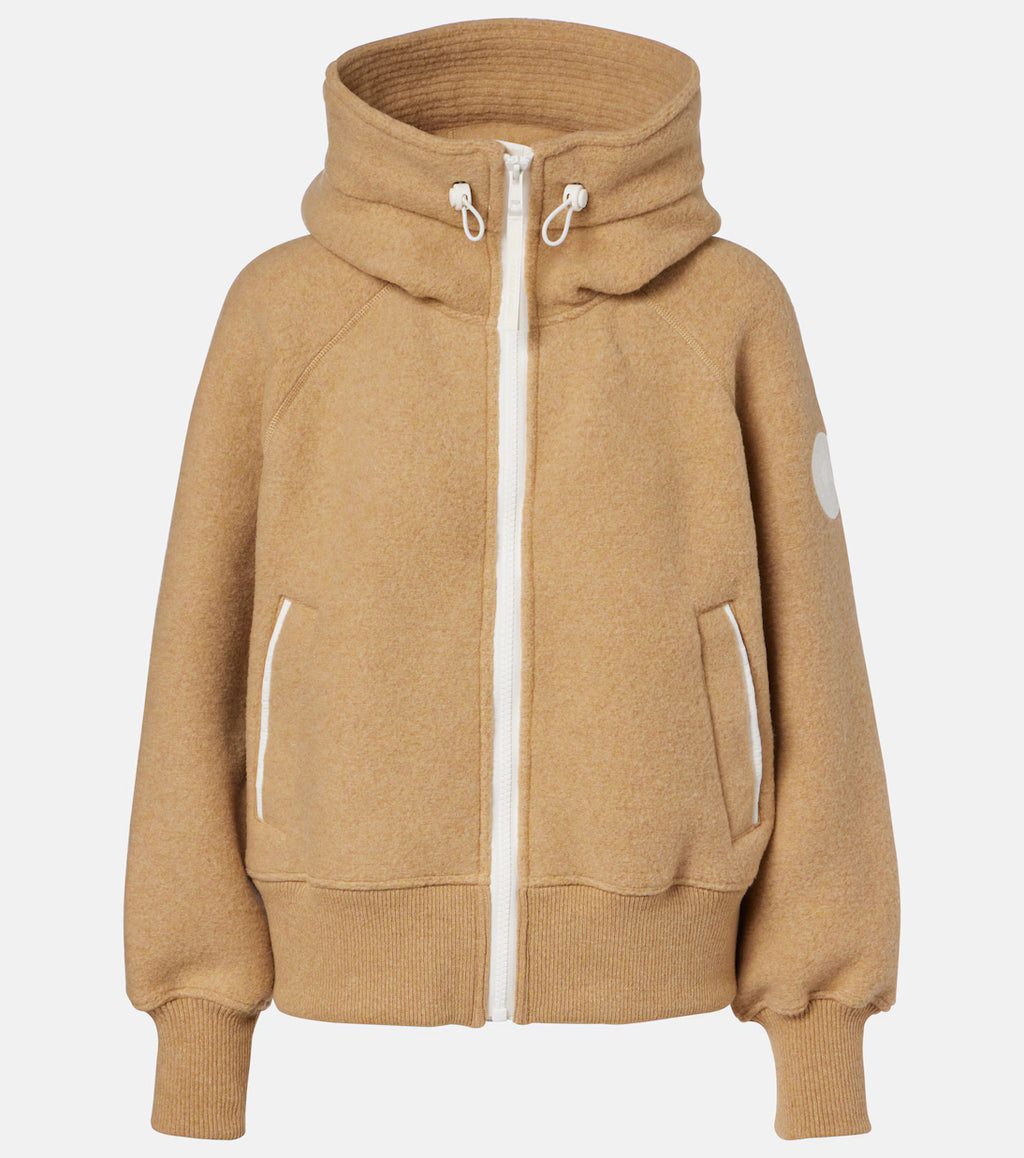 Canada Goose Chilliwack wool-blend fleece bomber jacket