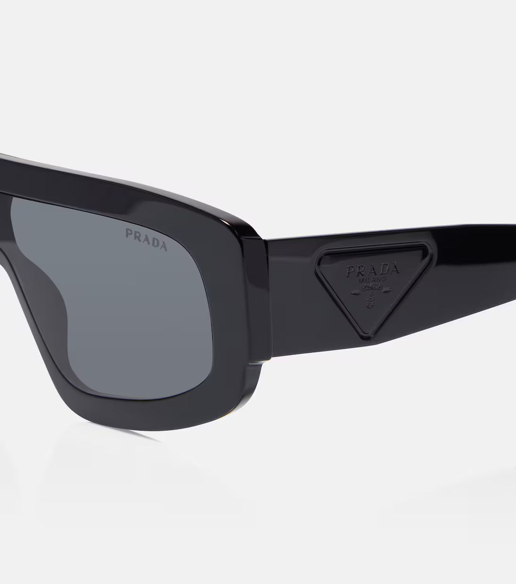 Prada Logo shield sunglasses