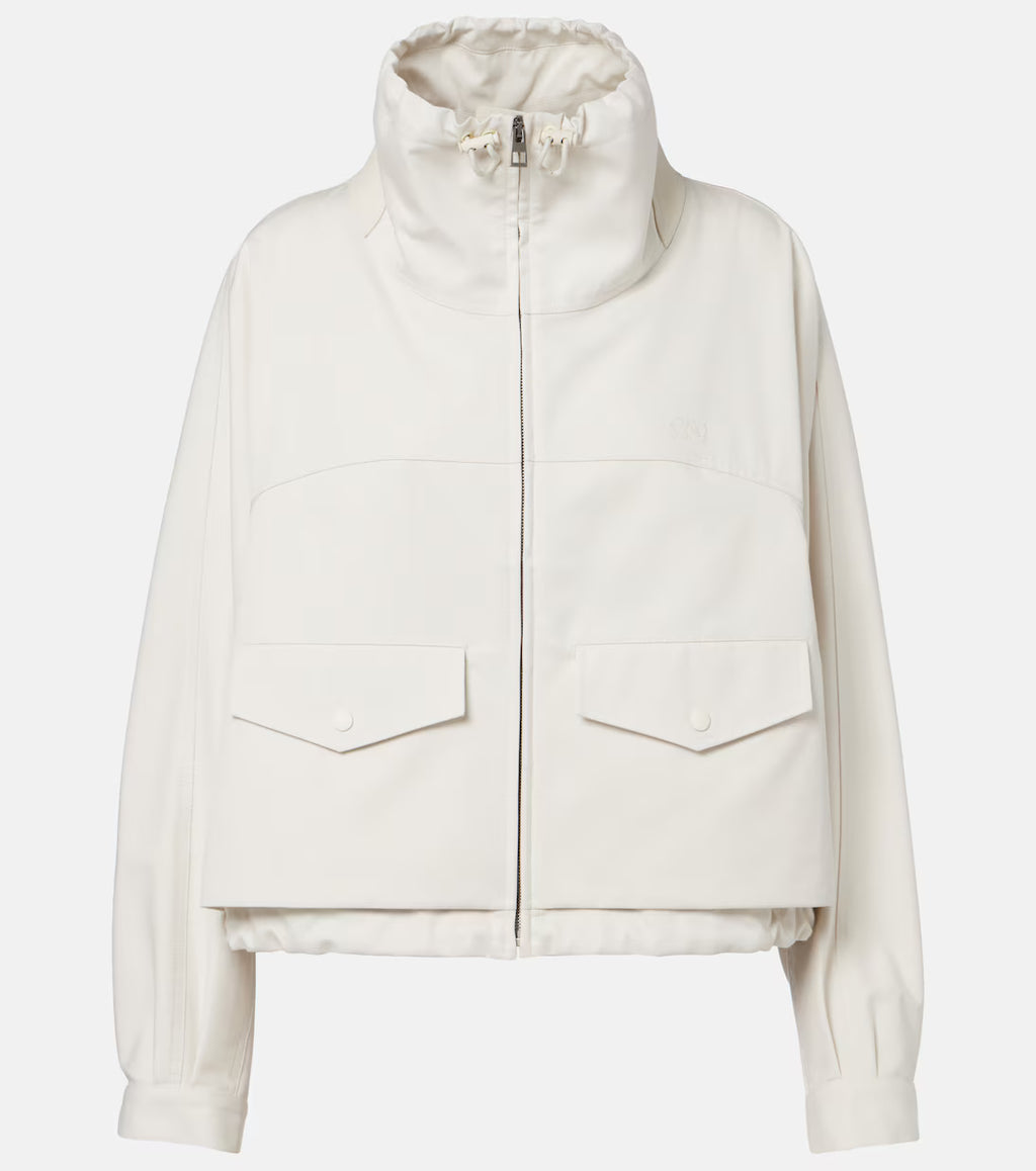 Loewe Cotton and silk gabardine jacket