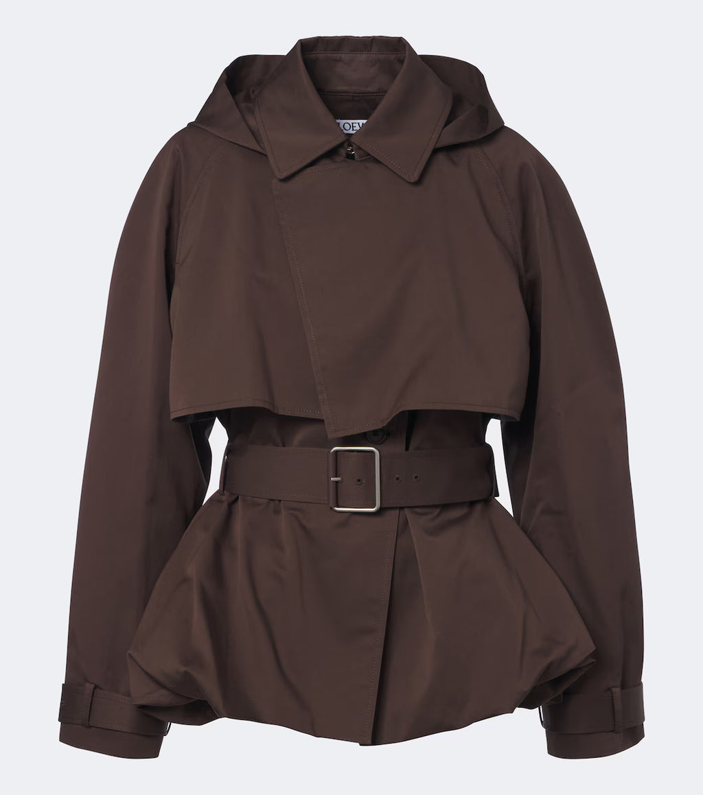 Loewe Cotton and silk gabardine jacket