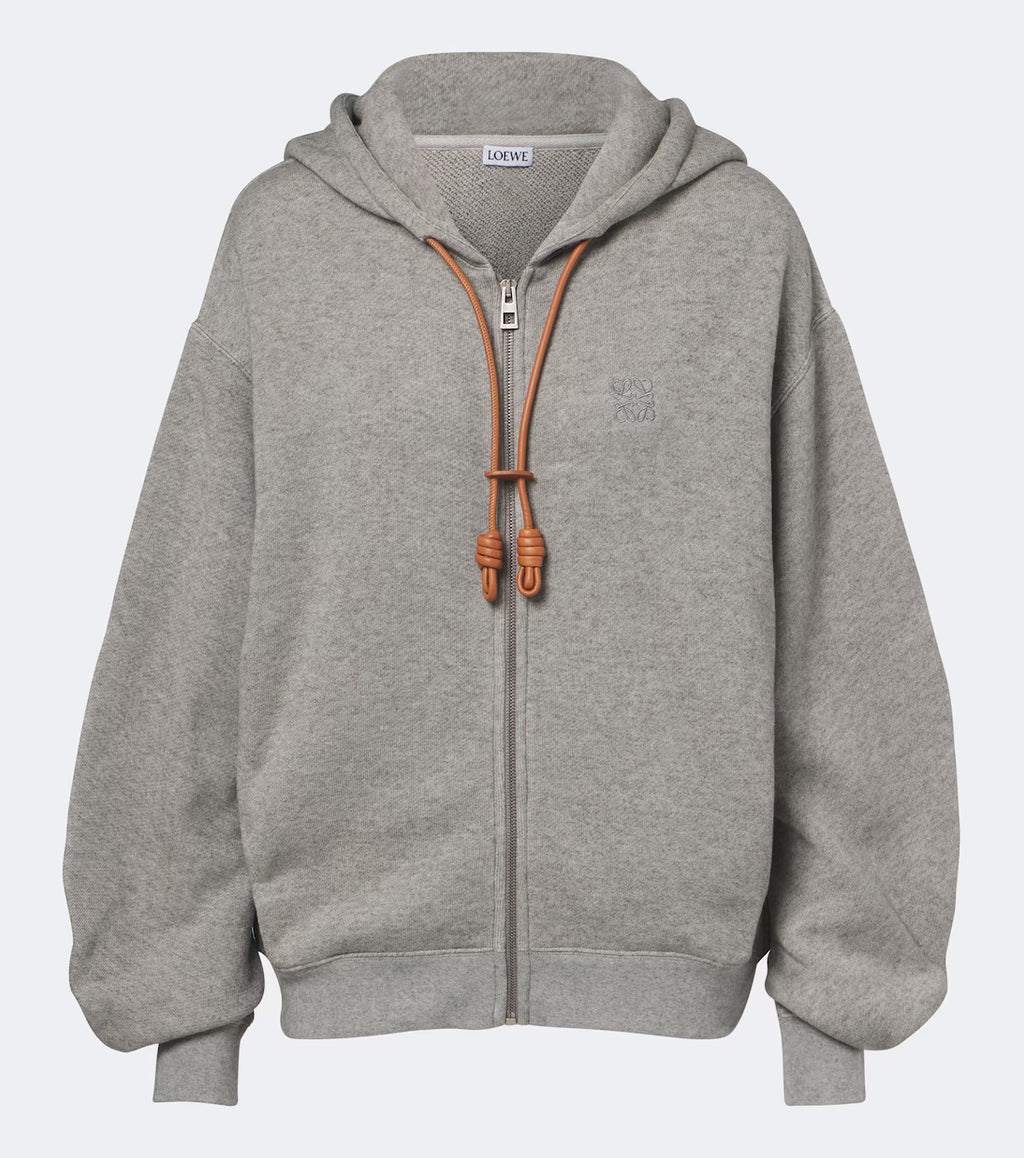 Loewe Flamenco cotton and cashmere hoodie