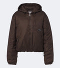 Miu Miu Hooded puffer jacket