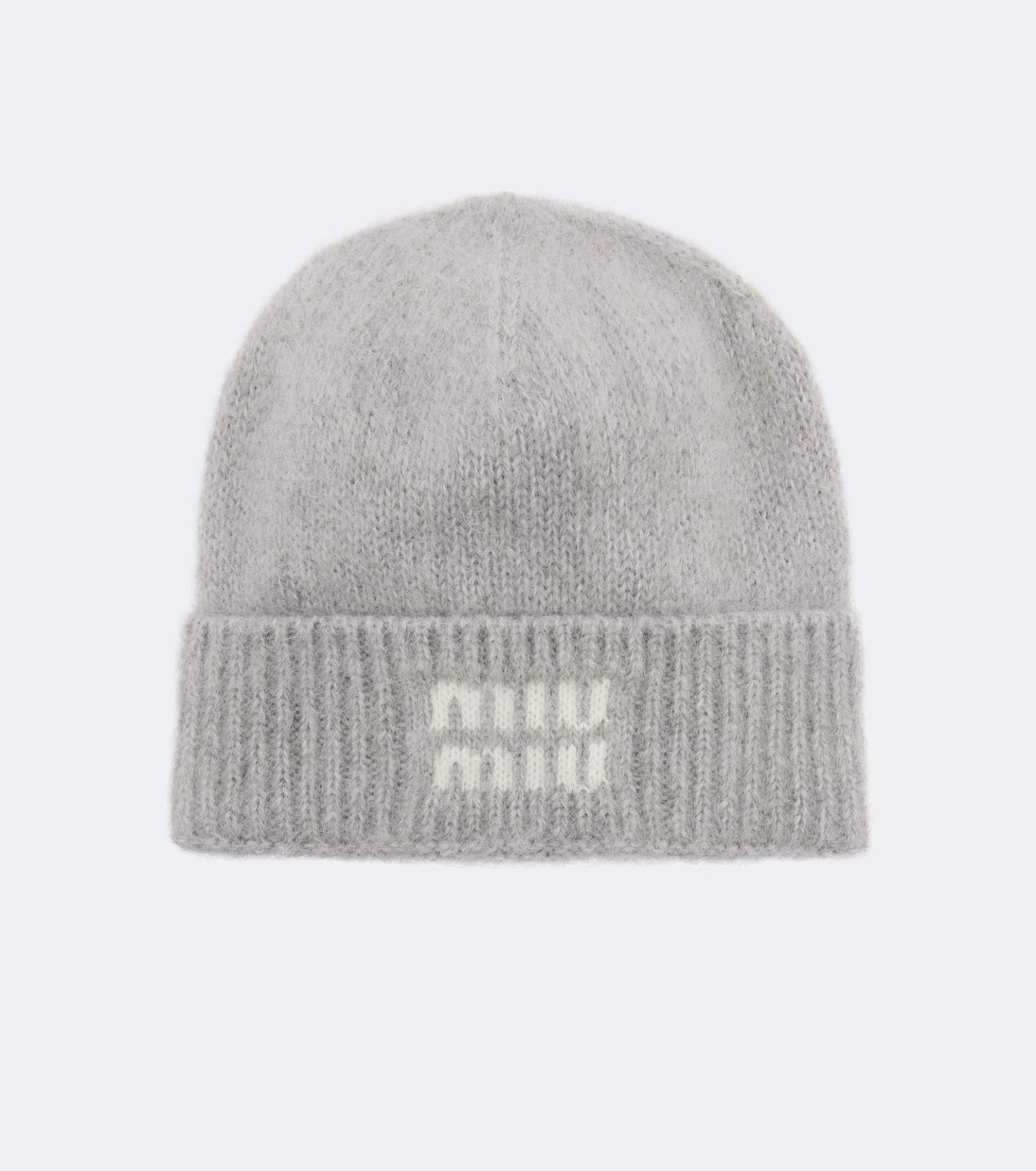 Miu Miu Logo mohair-blend beanie