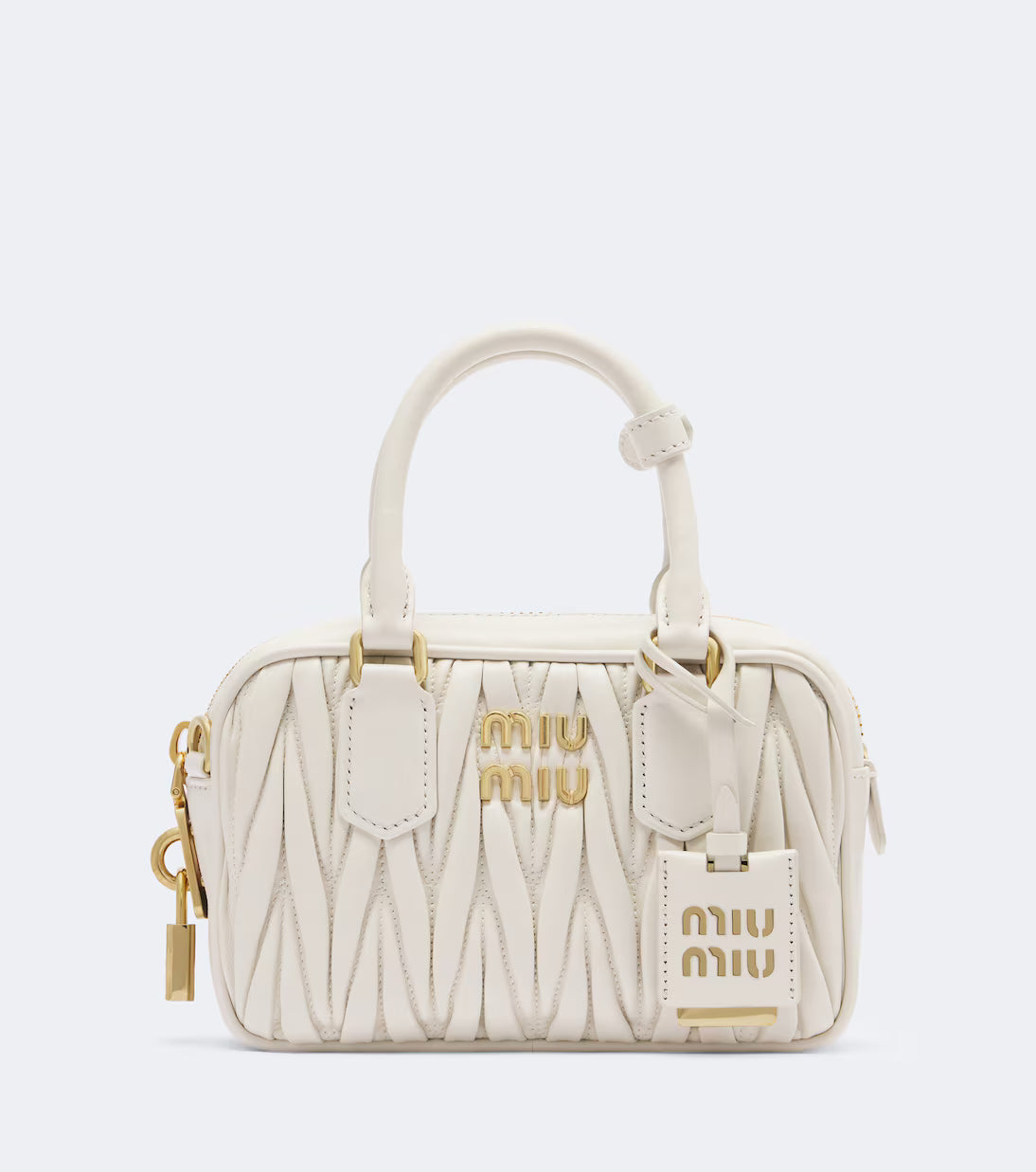 Miu Miu Arcadie Small leather top-handle bag