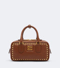 Miu Miu Arcadie studded leather top-handle bag